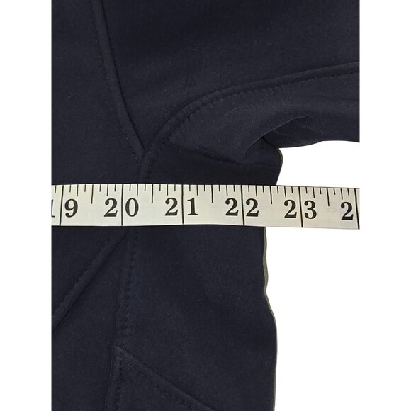 Tech by Tumi Size M Blue Full Zip Soft Shell Windbreaker Jacket - Picture 4 of 8